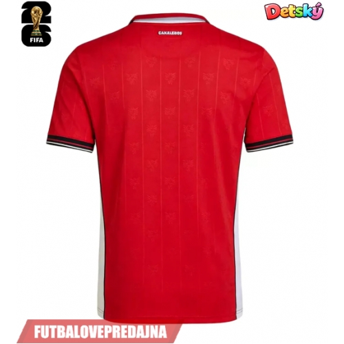 Lacne Dětský Futbalové dres Panama MS 2026 Krátky Rukáv - Domáci (+ trenírky)